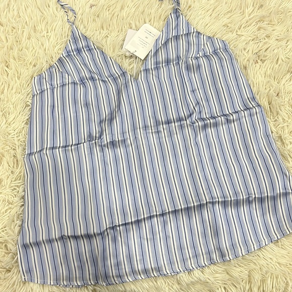 CAMI NYC The Olivia Cami in Cornflower Stripe - Picture 2 of 6